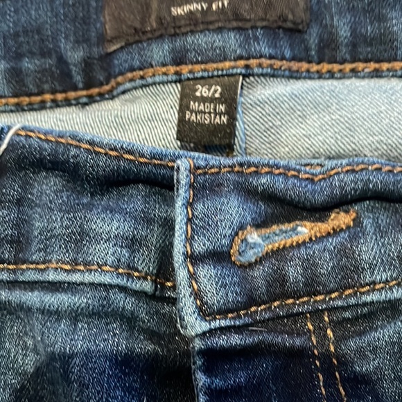 Banana Republic Skinny Jeans Sz 2 - Picture 4 of 5